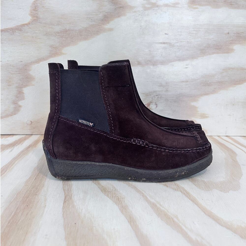 Mephisto - Mephisto Suede - Ankle Boots - Brown - Women's - 7
